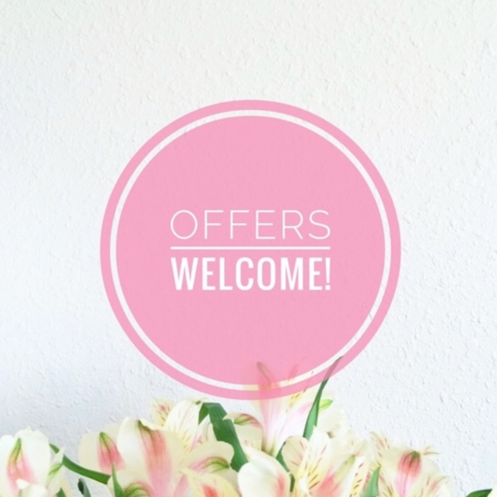 Offers welcome!